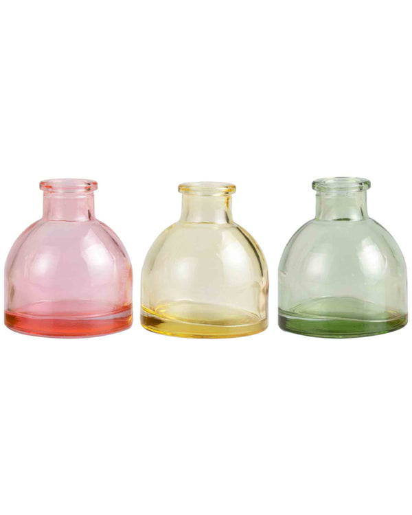 Hop Hop Hooray Bud Coloured Glass Vases