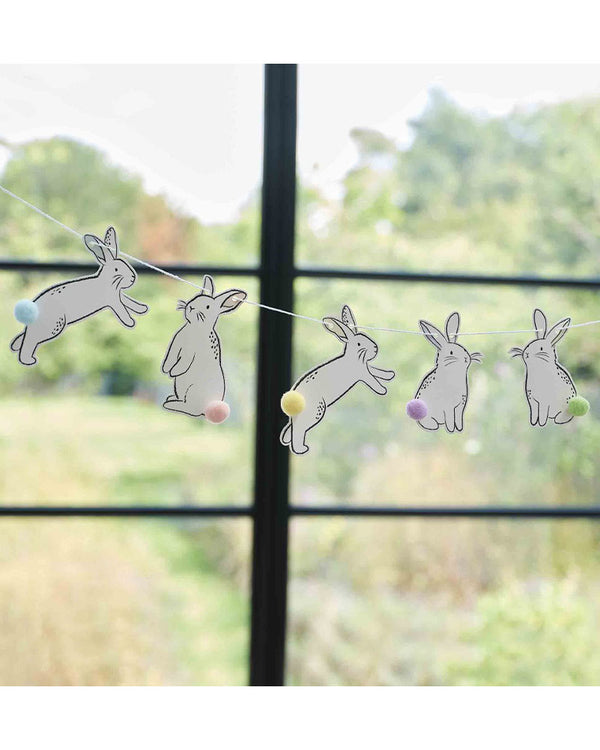 Hop Hop Hooray Bunting Bunny Set