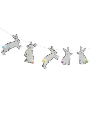 Hop Hop Hooray Bunting Bunny Set