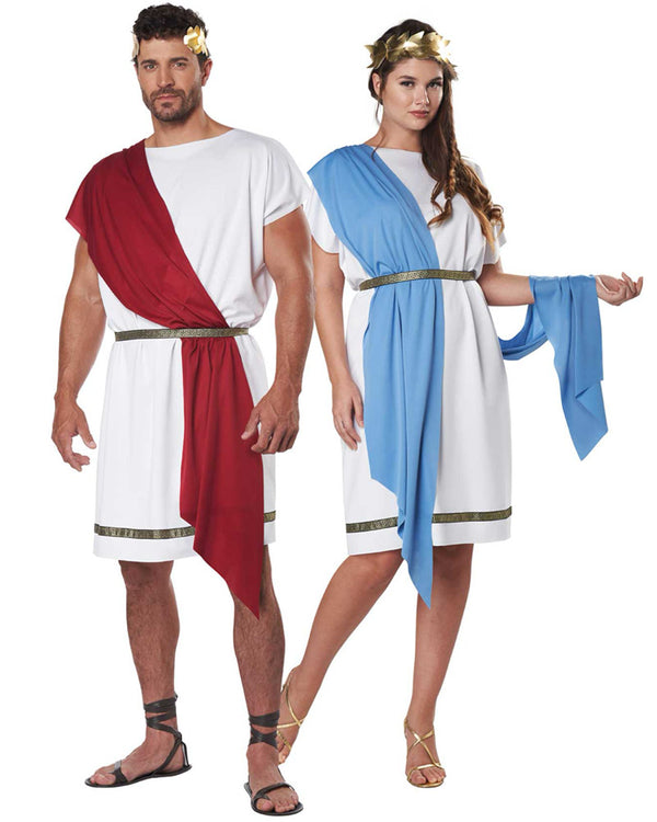 Grecian Party Toga Plus Size Adult Costume