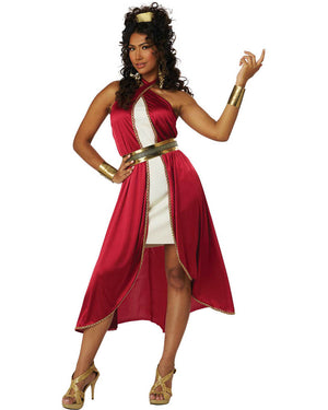 Grecian Wine Princess Womens Costume