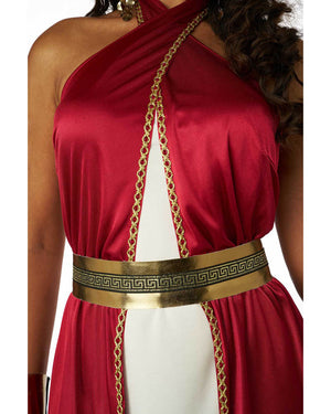 Grecian Wine Princess Womens Costume