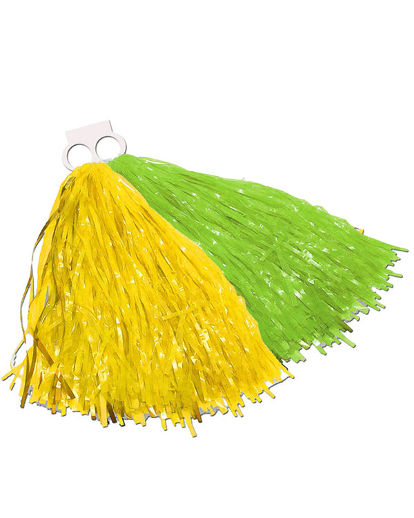 Green and Yellow Pom Pom