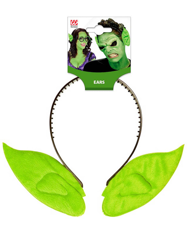 Green Baby Alien Pointed Ears Headband