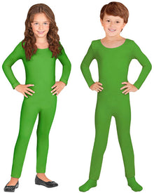 Green Bodysuit Kids Halloween Costume