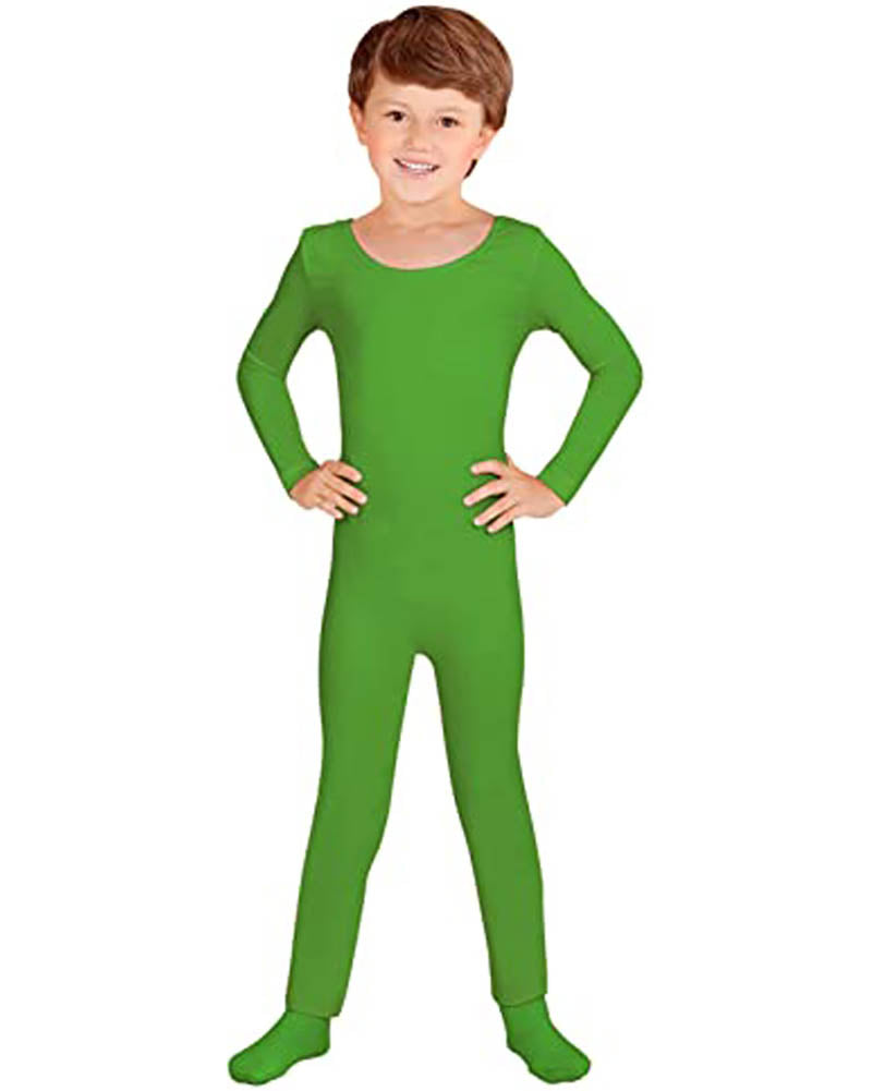 Green Bodysuit Kids Costume