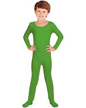 Green Bodysuit Kids Costume