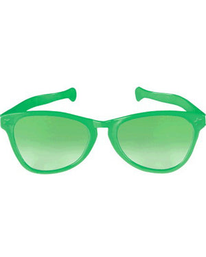 Team Spirit Green Jumbo Glasses