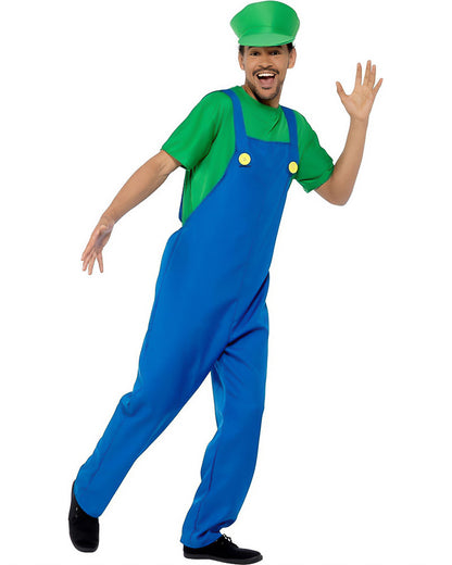 Green Plumber Guy Adult Costume