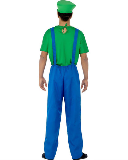 Green Plumber Guy Adult Costume