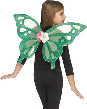 Green Shimmer Fairy Wings