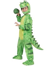Green T Rex Dinosaur with Egg Kids Costume