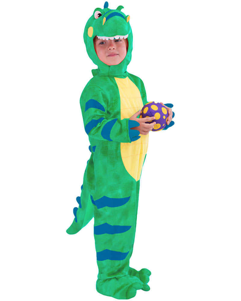 Green T Rex Kids Costume