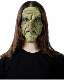 Green Witch Halloween Mask FX Appliance Transfer Prosthetic
