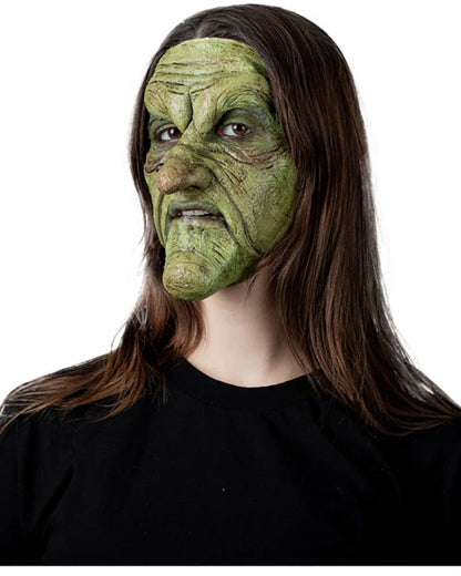 Green Witch Mask FX Appliance Transfer Prosthetic