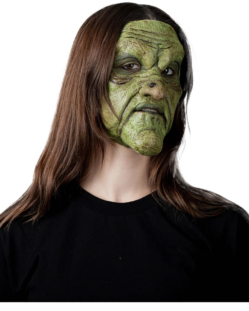 Green Witch Mask FX Appliance Transfer Prosthetic