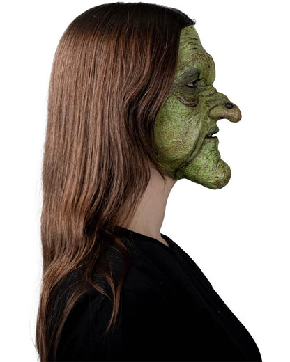 Green Witch Mask FX Appliance Transfer Prosthetic