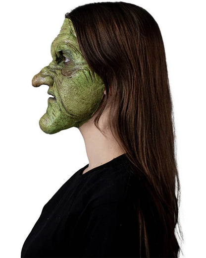 Green Witch Mask FX Appliance Transfer Prosthetic