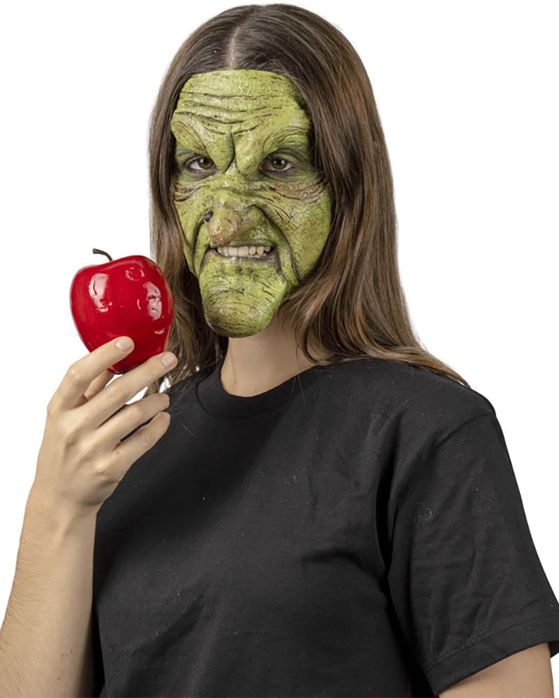 Green Witch Mask FX Appliance Transfer Prosthetic