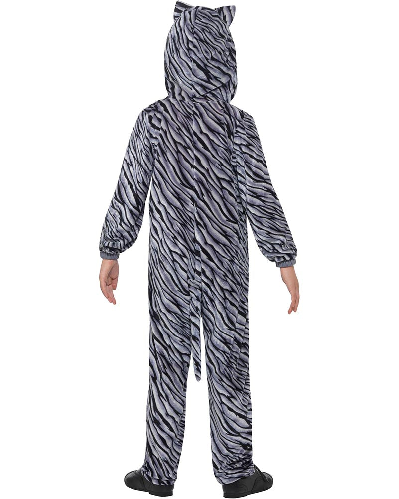 Grey Tabby Cat Kids Costume
