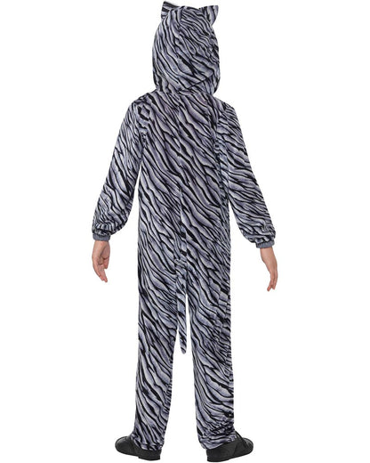 Grey Tabby Cat Kids Costume