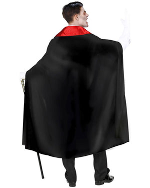 Grey Vest Vampire Mens Costume