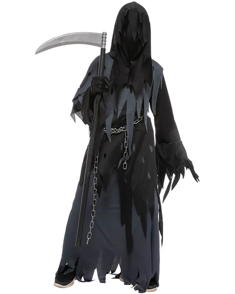 Grim Reaper Complete Kids Costume