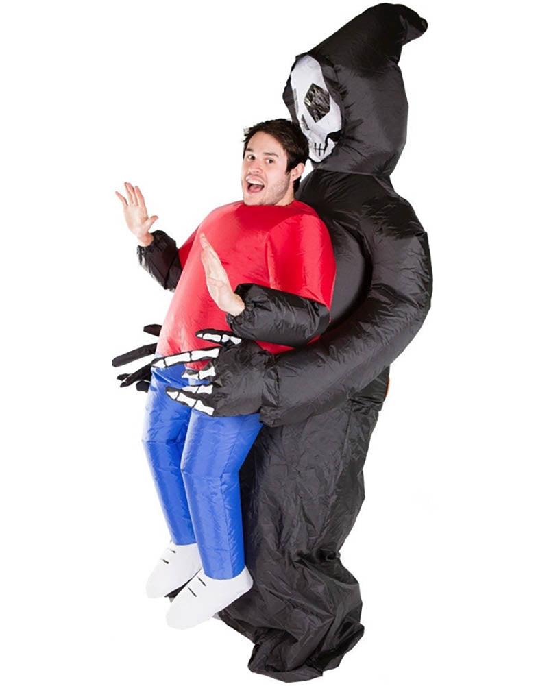 Grim Reaper Inflatable Adult Halloween Costume