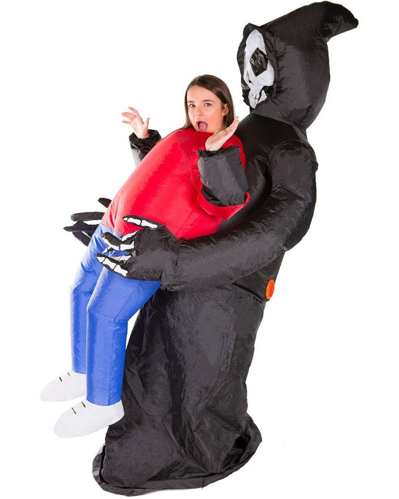 Grim Reaper Inflatable Adult Halloween Costume