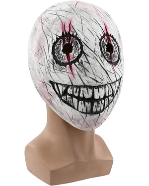 Grinning Killer Latex Overhead Mask