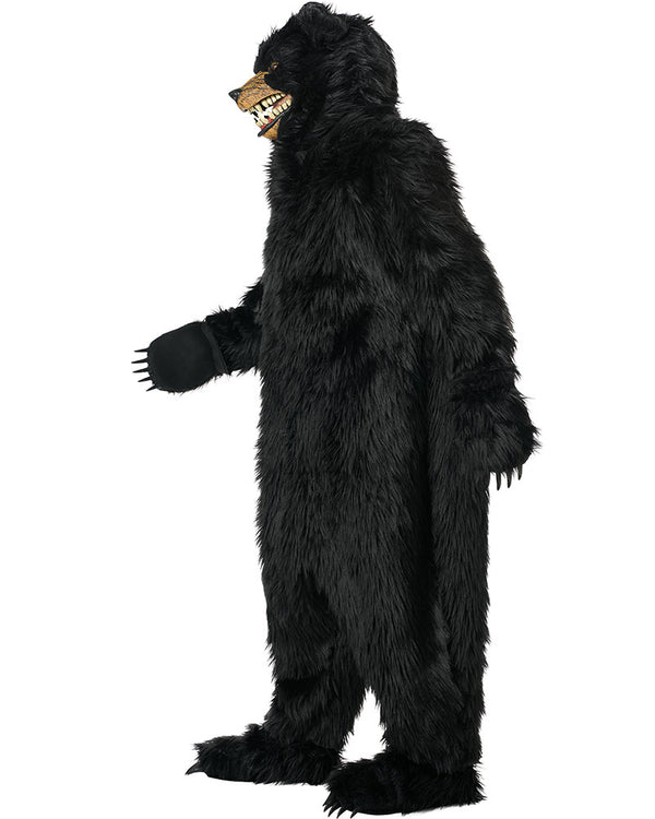 Grizzly Bear Black Deluxe Adult Costume