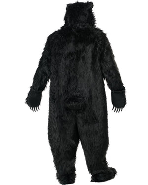 Grizzly Bear Black Deluxe Adult Costume