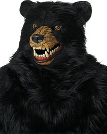 Grizzly Bear Black Deluxe Adult Halloween Costume