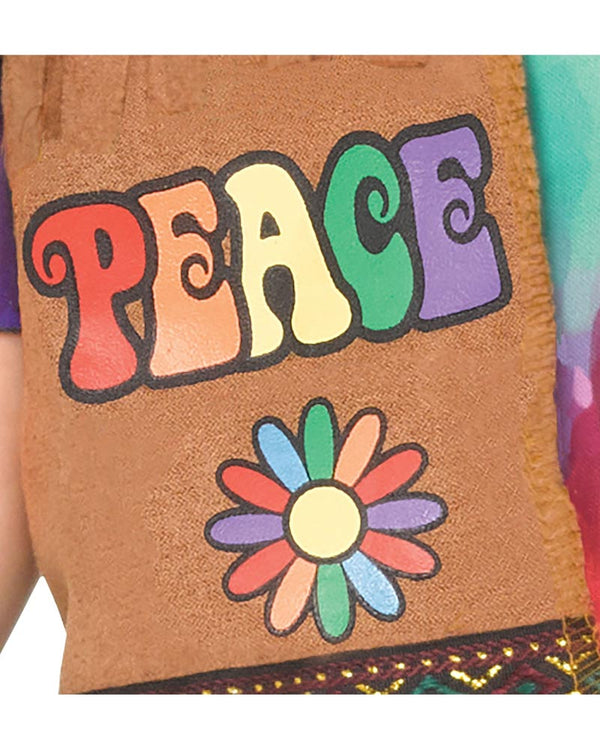 60s Groovy Baby Girls Toddler Costume