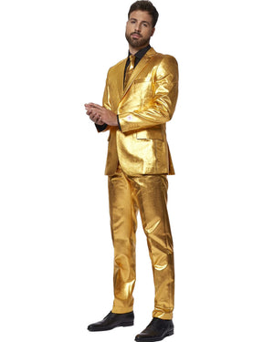 70s Groovy Gold Opposuit Premium Mens Suit