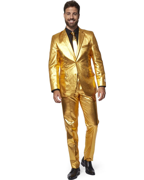 70s Groovy Gold Opposuit Premium Mens Suit