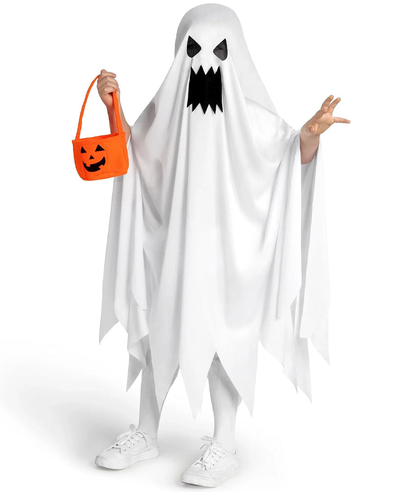 Grumpy Ghost Trick or Treat Kids Costume
