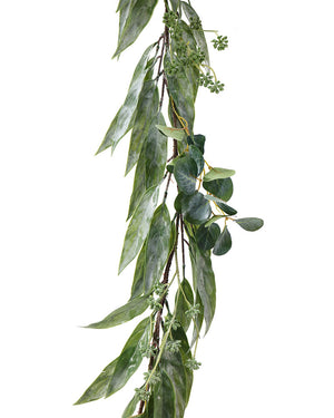 Gum Leaves Christmas Garland 150cm