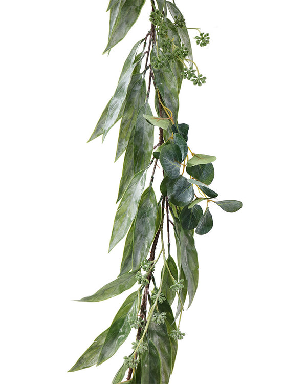 Gum Leaves Christmas Garland 150cm