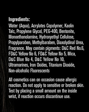 Halloween Face and Body Paint Pack of 8