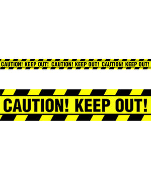 Halloween Value 6m Caution Keep Out Tape