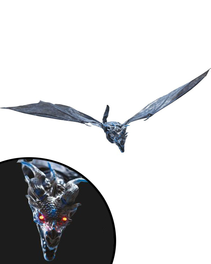 Hanging Dragon Animated Halloween Decoration 1m