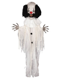 Hanging Haunted Clown Halloween Animatronic 1.8m