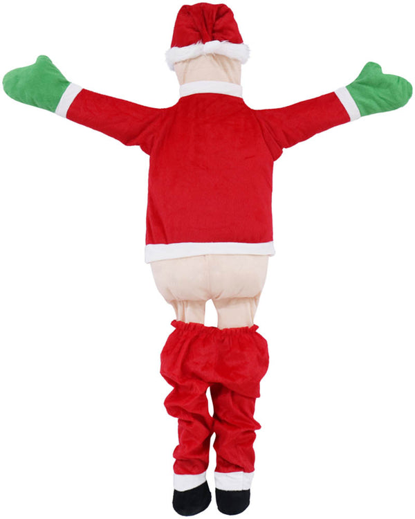 Christmas Hanging Plush Santa Pants Down 1.15m