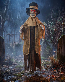 Hanging Reaper Animated Halloween Decoration 1.5m