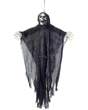 Hanging Reaper Skeleton Decoration 90cm