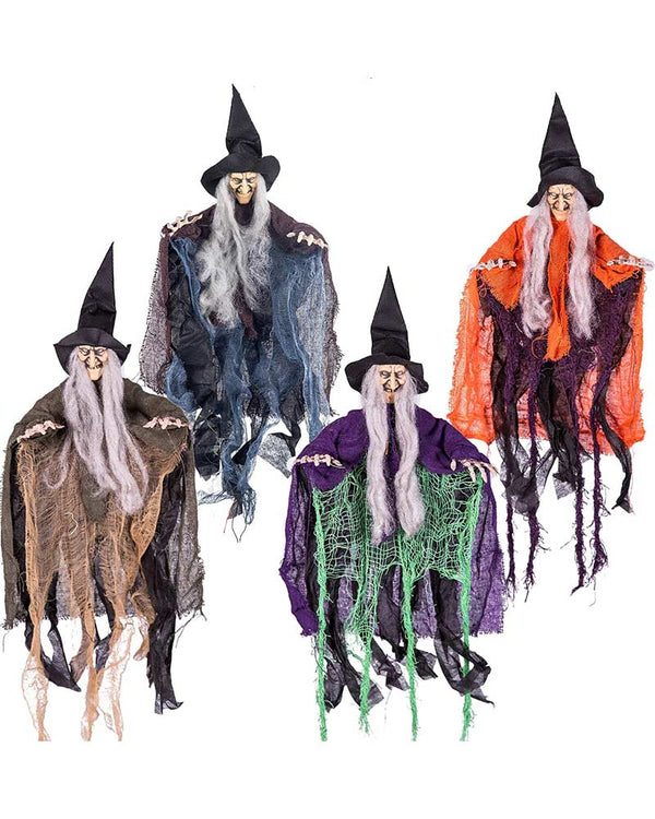 Hanging Wicked Witch Pack of 4
