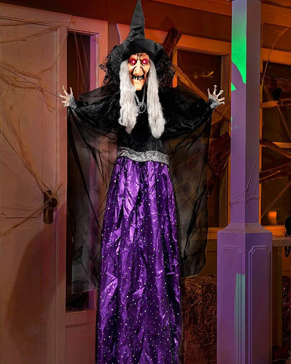 Hanging Witch Animatronic 1.1m