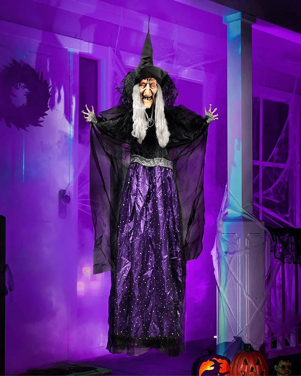 Hanging Witch Animatronic 1.1m