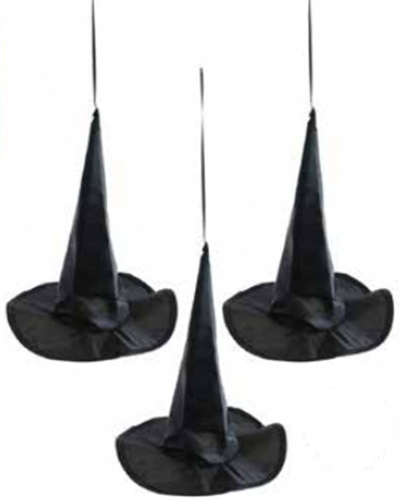 Hanging Witch Hats Halloween Decoration Pack of 8